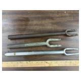 3 Tie rod and ball joint removers