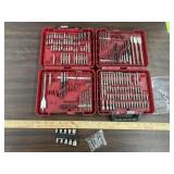 2 Craftmans drill & bit sets, both not complete