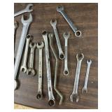 Lot of Various styles & brands of wrenches