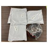 3 rolls & partical of rubber gasket, self adhesive