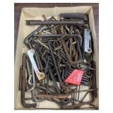 Lot of Allen keys all sizes & kinds