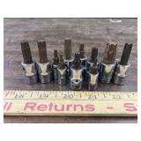 Snap-on torx bits