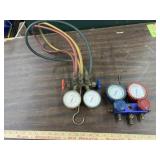 Robinair Universal pressure replacent manifold set