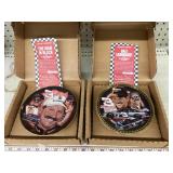 2 Dale Earnhardt Plate Collection plates, The Man