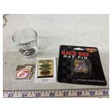 4 pieces of Nascar Memorbilia, Dale Earnhardt pin,
