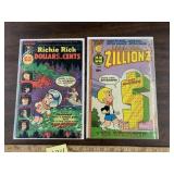 Richie rich dollars and cents #68 & Zillionz #6