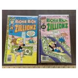 Richie Rich Zillionz # 24 & #22