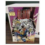 Marvel Comics UK, Deather 3, #1 textured cover