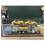 Peterbilt 379 Car Hauler by New Ray w/3 Friction