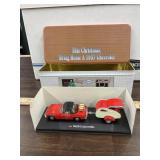 1/43 MGB Convertible w trailer in a Chevrolet tin