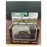 Corgi FIghting Machines, Willlys Jeep 4X4 NIB