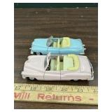 2 vintage pull back cars, need some tlc