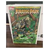 Topps Comics, Jurassic Park #1 w/cards & cover