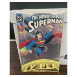 DC The Adventures of SUperman #505, foil cover