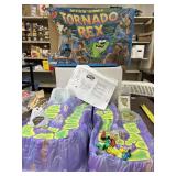 Tornado Rex game, as is, looks complete, box rough