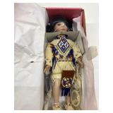 Paradise Galleries "Many Stars"porcelain doll NIB