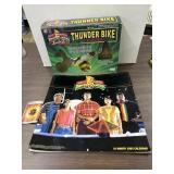 Power Ranger Thunder Bike w.yellow ranger & 1995