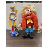 Yosemite Sam stuffed toy & Sailer Moon Bubble bath
