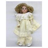 18" Dianna Effner "Hilary" porcelain doll signed,