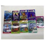 9 Goosebumps books