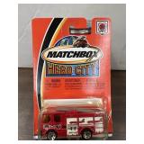 Matchbox Hero-City, Dennis Sabre Fire Truck #44