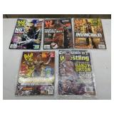 WWE Magazine Feb, June-2008, July 2009, June 2010&
