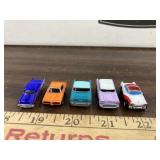 5 Vintage Micro Machines vintage cars