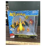 Pokï¿½mon Mega Charizard Y Set ,NIB, box worn but