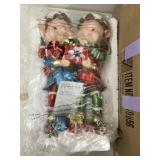 Kringle Express 22' Resin indoor/Outdoor Elf Duo,