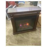 Electric fireplace heater, works