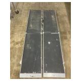 Invacare Aluminum folding ramps, 14 1/2 x 6ft each