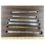 6 Craftsman box end wrenches