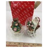 Fitz & Floyd Christmas Salt & Pepper