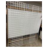 4 - 24 x 72 wire panels for store display