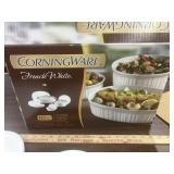 NIB Corning Ware French White 10pc set