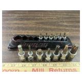 13 Snap On Torque sockets, 6- 1/4 drive, 7-3/8 dr.
