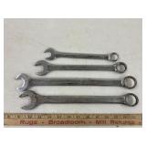 4 open end wrenches, 1' (2), 7/8 & 3/4