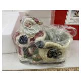 Omnibus Renaissance Santa Candy jar