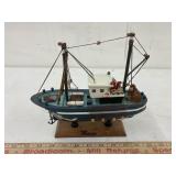 Wooden Boat, Maine, approx 10 x 9 x 3