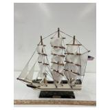Wood Whaling Ship Clipper 1846,