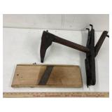 Slaw board  & stirer of some sort, incomplete