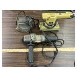 Porter-Cable grinder, Genesis sander both run