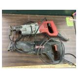 Milwaukee & Craftsman Reciprocating Saws, run