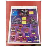 Master of the Universe Matel poster of toys,