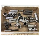 Lot of American made sockets, swivels & extentions