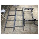 Metal Tree Deer Stand, 2 ladder pieces 52' & top