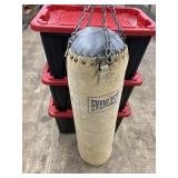 Everlast punching bag, Approx 44' tall 12' around