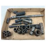 Lot of Impact sockets & Extentions