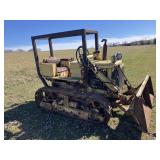 Gas Dozer, homemade blade, 4 cylinder ford