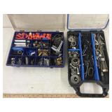 2 containers of electrical & hardware
